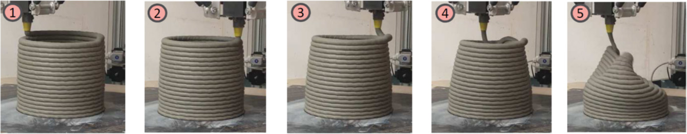 An image is a collage featuring a machine, which shows the structure of the machine undergoing buckling during a printing process. The tags associated with the image include “cylinder” and “silver.”
